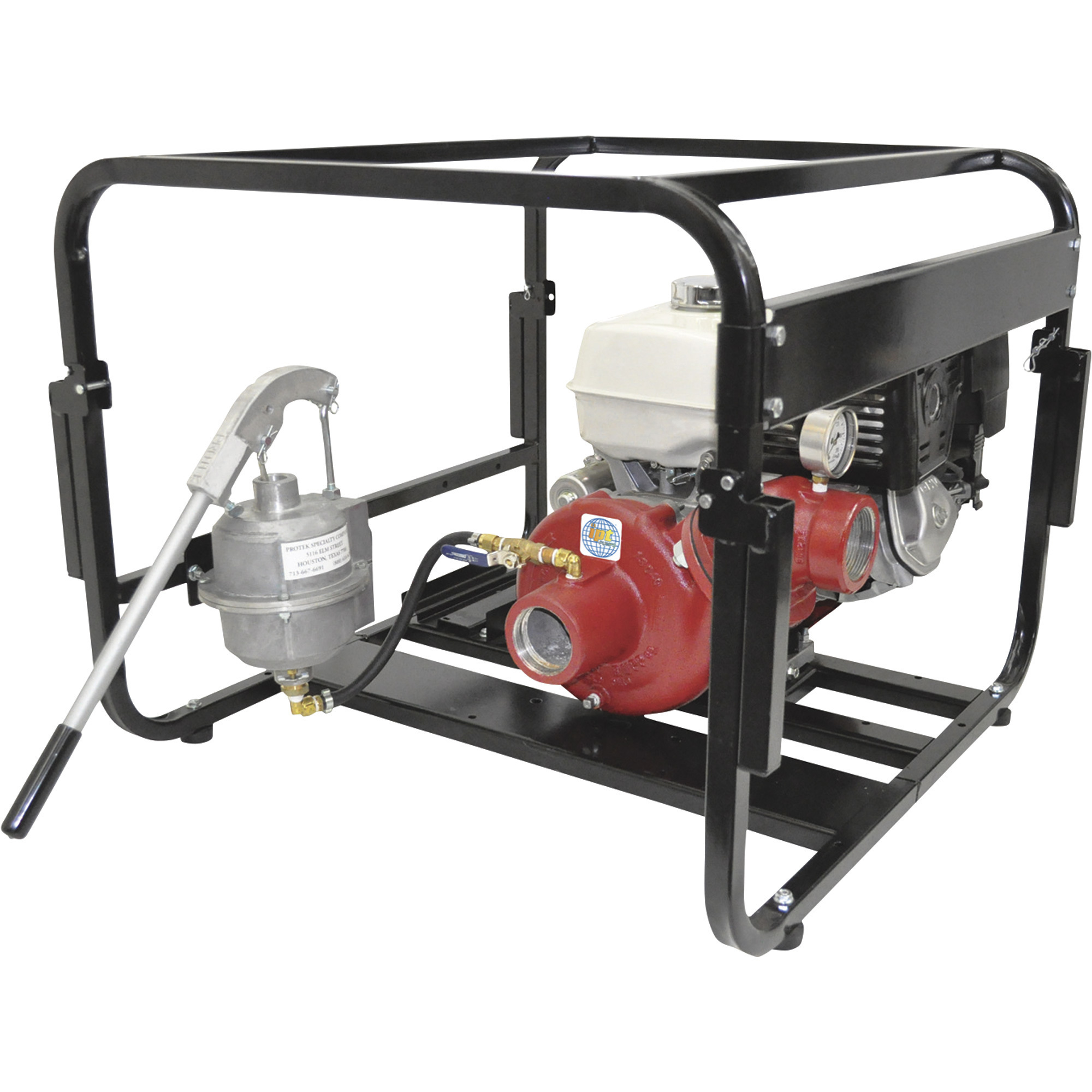 IPT Self-Priming Single-Stage High Pressure Pump, 11,000 GPH, 100 PSI, 2 1/2in., 390cc Honda GX390 Engine, Model# 25FP13HR